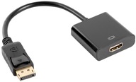 Lanberg DisplayPort 1.2 - Adaptér kábla HDMI 10 cm