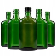 10x FLAT fľaša 250ml na tinktúry, likér, alkohol 10x FLAT fľaša 250ml na tinktúry, likér, alkohol