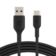 BoostCharge USB-A/USB-C kábel 2m čierny BoostCharge USB-A/USB-C kábel 2m čierny