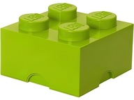 Nádoba na kocku LEGO Brick 4 Green 40031220