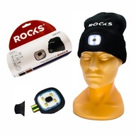 KLOBÚK S LED USB BOČKOU TEPLEJ ČIERNEJ ROOK KLOBÚK S LED USB BOČKOU TEPLEJ ČIERNEJ ROOK
