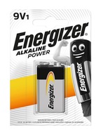 Alkalická batéria 9V Energizer Alkaline Power