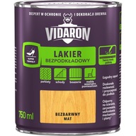 Bezzákladný, bezfarebný matný lak VIDARON 0,75L Bezzákladný, bezfarebný matný lak VIDARON 0,75L