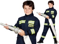 HASIČ Oblečenie KARNEVALOVÝ STRÁŽCA kostým 128 cm hasič HASIČ Oblečenie KARNEVALOVÝ STRÁŽCA kostým 128 cm hasič