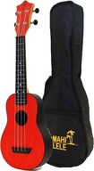 Mahilele 3.0+ Červené sopránové ukulele + taška