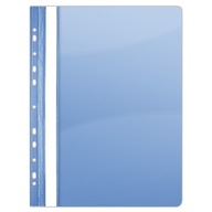 Skladacia kniha PVC A4 tvrdá, odnímateľná, modrá 10 ks