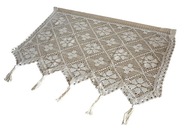 Bavlnený čipkovaný záves 60/150, štýl BOHO Bavlnený čipkovaný záves 60/150, štýl BOHO