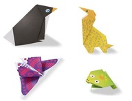 Stavebnica ORIGAMI ANIMALS 40 listov 16 vzorov