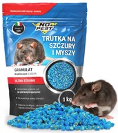 VEĽMI SILNÉ JEDOVÉ KRYSY A MYŠI GRANULÁTY BRODIFACOUM BEZ ŠKODCU 1KG VEĽMI SILNÉ JEDOVÉ KRYSY A MYŠI GRANULÁTY BRODIFACOUM BEZ ŠKODCU 1KG
