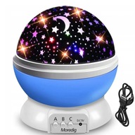 LED NOČNÁ LAMPA 2v1 PROJEKTOR 360 ROTAČNÝCH HVIEZD LED NOČNÁ LAMPA 2v1 PROJEKTOR 360 ROTAČNÝCH HVIEZD