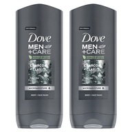 Dove Men sprchový gél Charcoal Clay 400 ml x 2 Dove Men sprchový gél Charcoal Clay 400 ml x 2