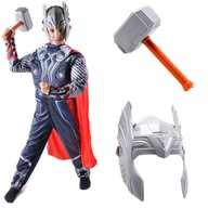 KOSTÝM THOR HAMMER MASKA AVENGERS 4-6 ROKOV KOSTÝM THOR HAMMER MASKA AVENGERS 4-6 ROKOV