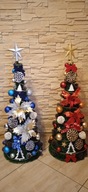 KUŽEL Vianočný stromček OBLEČENÝ s LED dekoráciou 100cm PRIPRAVENÝ