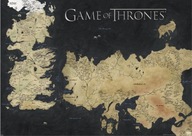 Hra o tróny Mapa Westeros Plagát Essos 140x100 cm Hra o tróny Mapa Westeros Plagát Essos 140x100 cm