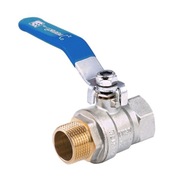 GUĽOVÝ VENTIL 1/2'' VIACČÍSELNÝ S RÚČKOU, VYSTUŽENÝ GUĽOVÝ VENTIL 1/2'' VIACČÍSELNÝ S RÚČKOU, VYSTUŽENÝ