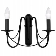 NÁSTENNÁ LAMPA NÁSTENNÁ LAMPA ČIERNA SVIEČKOVÁ STOJAN PODKROVNÁ LAMPA APP646 NÁSTENNÁ LAMPA NÁSTENNÁ LAMPA ČIERNA SVIEČKOVÁ STOJAN PODKROVNÁ LAMPA APP646