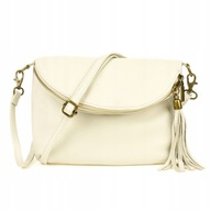 Dámska kabelka z prírodnej kože Messenger Bag Flap