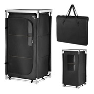 Turistická skriňa 3 police s vrchnou časťou, SKLADAČNÁ, veľká 62x48x105cm + TAŠKA NILS Turistická skriňa 3 police s vrchnou časťou, SKLADAČNÁ, veľká 62x48x105cm + TAŠKA NILS