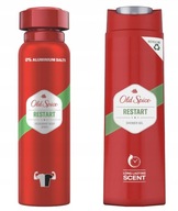 OLD SPICE RESTART DEO SPREJ SET 150+GEL 400ml OLD SPICE RESTART DEO SPREJ SET 150+GEL 400ml