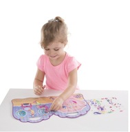 Viacnásobné vypuklé nálepky Melissa a Doug - Morská panna Viacnásobné vypuklé nálepky Melissa a Doug - Morská panna