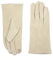 Elegantné, jednofarebné dámske rukavice Fairbanks rk23314-1