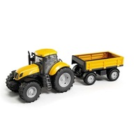 ŽLTÝ TRAKTOR S PRÍVESOM, TUPIKO ŽLTÝ TRAKTOR S PRÍVESOM, TUPIKO