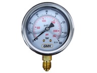 GLYCERÍNOVÝ MANOMETER 160 BAR FI 63 MM