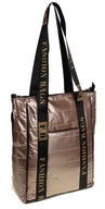 Prešívaná lakovaná shopper messenger taška 424 Prešívaná lakovaná shopper messenger taška 424