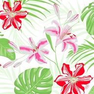 Duni fleecové obrúsky Tropical Lily 40x40 60ks Duni fleecové obrúsky Tropical Lily 40x40 60ks