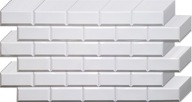 Obkladové panely Biely 3D PVC ŠEDÝ ŠVEK 10x
