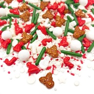 Vianočné cukrové posýpky - Happy Sprinkles - Xmas Vibes 90 g Vianočné cukrové posýpky - Happy Sprinkles - Xmas Vibes 90 g