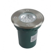 Strieborné LED okrúhle svietidlo Strieborné LED okrúhle svietidlo