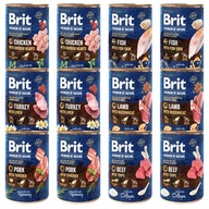 BRIT BY NATURE Mokré krmivo pre psov, mix príchutí, 12 x 400 g BRIT BY NATURE Mokré krmivo pre psov, mix príchutí, 12 x 400 g