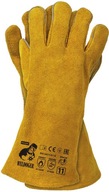 Zváračské rukavice - kožené 12 párov