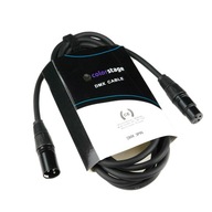 COLORSTAGE KÁBEL DMX 1,5m 3 pin 110 Ohm COLORSTAGE KÁBEL DMX 1,5m 3 pin 110 Ohm