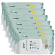 10x Vlhčené obrúsky DERMA ECO BABY NATURAL 10x Vlhčené obrúsky DERMA ECO BABY NATURAL
