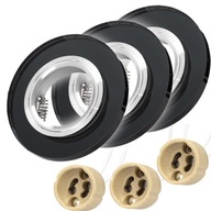 3x GU10 SKLENENÁ HALOGÉNOVÁ LAMPA PRE LED ŽIAROVKY 3x GU10 SKLENENÁ HALOGÉNOVÁ LAMPA PRE LED ŽIAROVKY