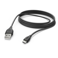 HAMA NABÍJACIE/DÁTOVÉ USB 2.0 A-mikro USB B 3 m ČIERNA HAMA NABÍJACIE/DÁTOVÉ USB 2.0 A-mikro USB B 3 m ČIERNA