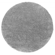 Prateľný plyšový huňatý koberec, sivý, cca 60. roky 20. storočia
