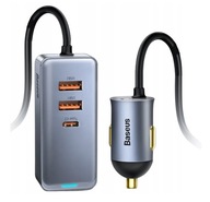 BASEUS AUTONABÍJAČKA 4X USB QC 4.0 PD 120W BASEUS AUTONABÍJAČKA 4X USB QC 4.0 PD 120W