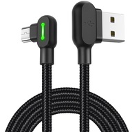 Mcdodo Fast Angled Cable 90° LED micro USB 3m