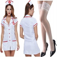 Kostým SESTRA Kostým Sexy prevlek + PUNČOCHY ZADARMO Kostým SESTRA Kostým Sexy prevlek + PUNČOCHY ZADARMO