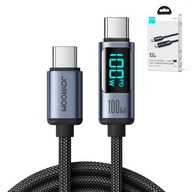 JOYROOM USB C/USB C KÁBEL 100W S LED DISPLEJOM JOYROOM USB C/USB C KÁBEL 100W S LED DISPLEJOM