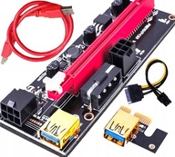 Riser 009S GOLD USB 3.0 PCI-E 1x-16x 6PIN SATA