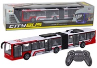 Diaľkovo ovládaný RC mestský autobus červeno-biely Diaľkovo ovládaný RC mestský autobus červeno-biely
