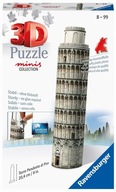 3D puzzle 54 mini budov. Šikmá veža v Pise