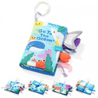 BabyOno senzorická kniha, farebné, vyčnievajúce prvky Go To The Ocean BabyOno senzorická kniha, farebné, vyčnievajúce prvky Go To The Ocean