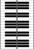 OŁATEK BRZEGI 14,7CM KLAVÍR KEYS KLAVÍR KLAVÍR 83CM OŁATEK BRZEGI 14,7CM KLAVÍR KEYS KLAVÍR KLAVÍR 83CM