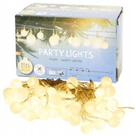 LAMPKI SIECIOWE 50 LED NA BALKON TARAS 15m LAMPKI SIECIOWE 50 LED NA BALKON TARAS 15m