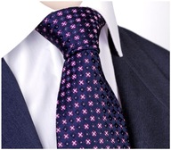 SILK 100% žakárová hodvábna kravata - 55 VZOROV SILK 100% žakárová hodvábna kravata - 55 VZOROV